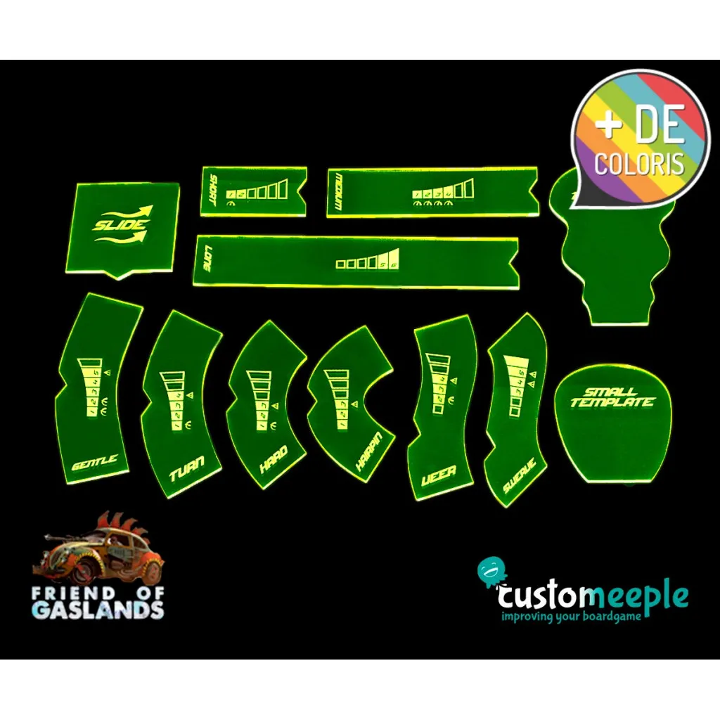 Gaslands: Refuelled - Templates “Basic”