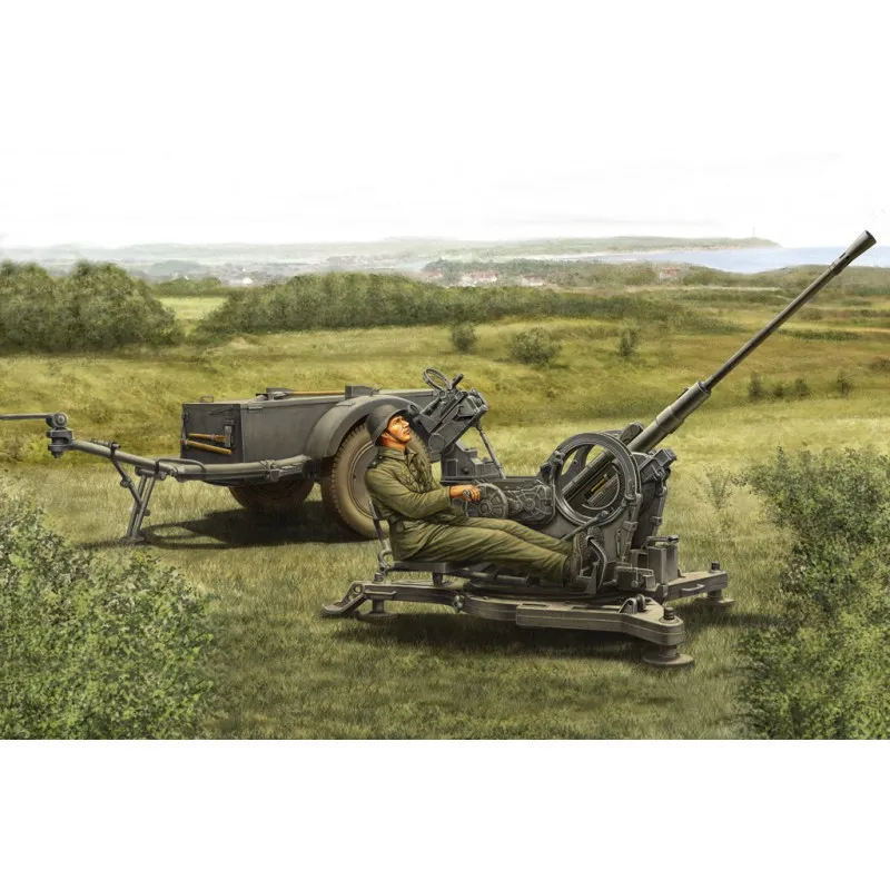 Canon antiaérien German Flak38 2cm. Sd.Ah.51. HOBBY BOSS 80148