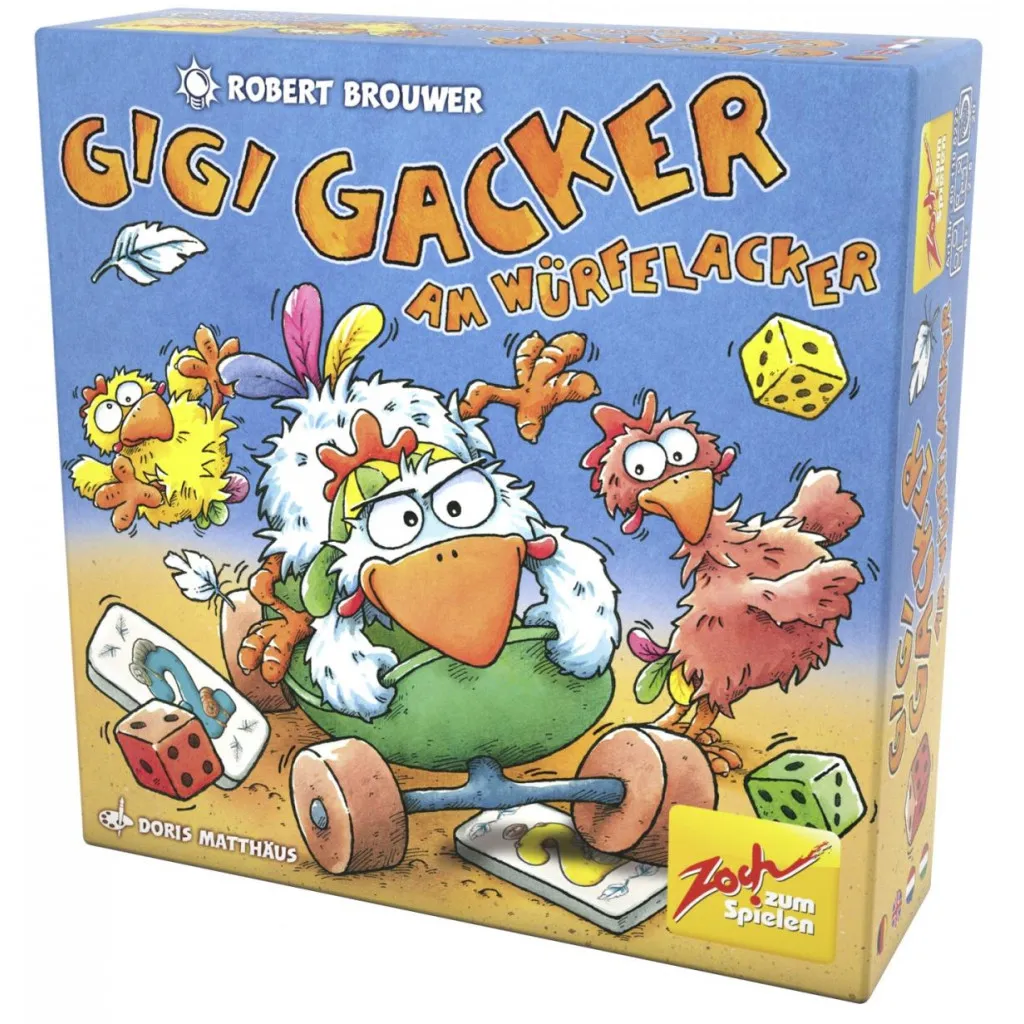 Gigi Gacker am Würfelacker