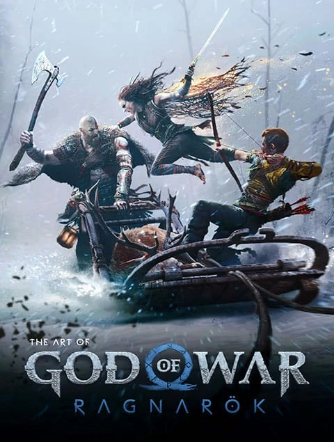 God of war ragnarok art book anglais