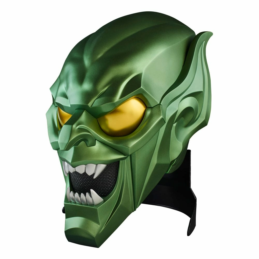 Green goblin casco premium replica 1:1 spider-man: no way home marvel legends series