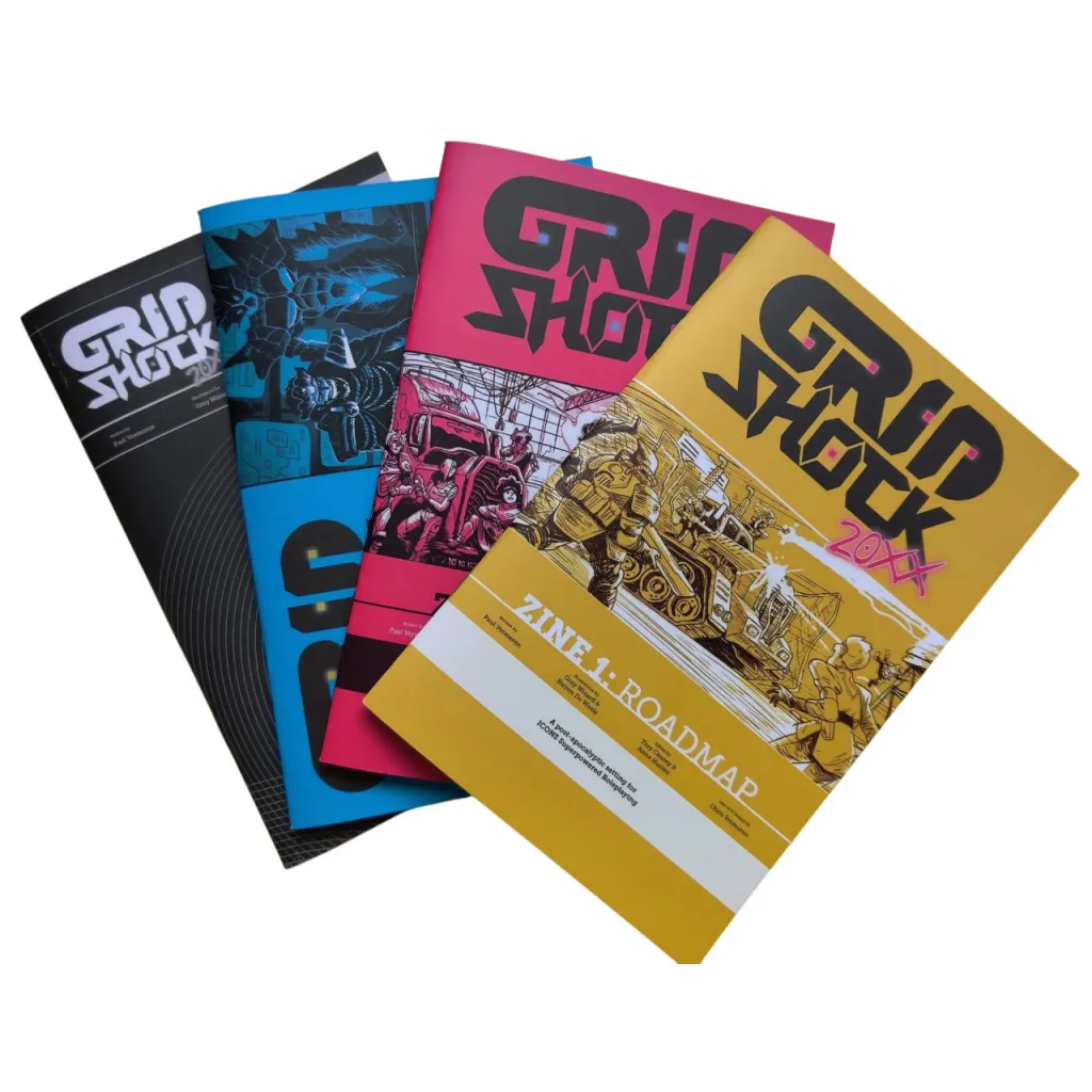 GRIDSHOCK 20XX - Zine Bundle