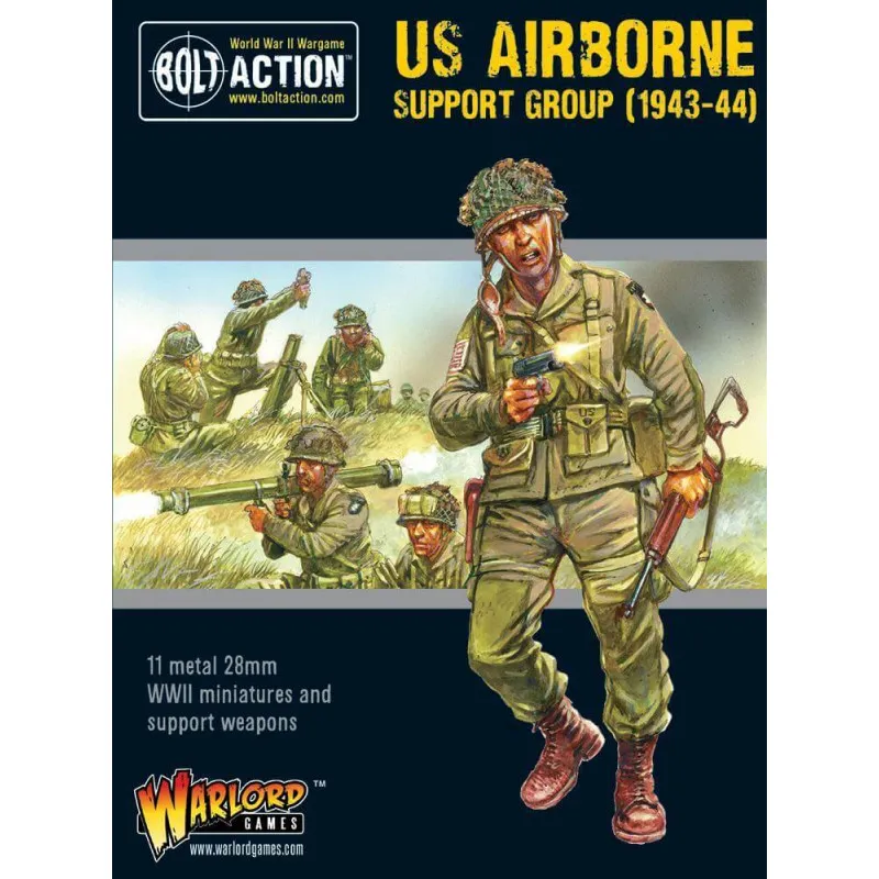 Groupe de soutien aéroporté des États-Unis (1943-44). Bolt Action. WARLORD GAMES 402213104