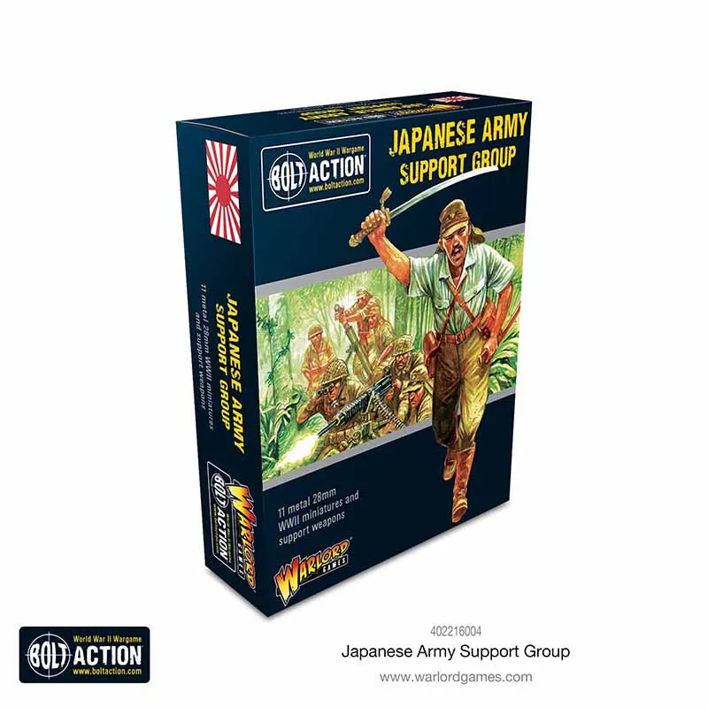 Groupe de soutien japonais. Bolt Action. WARLORD GAMES 402216004
