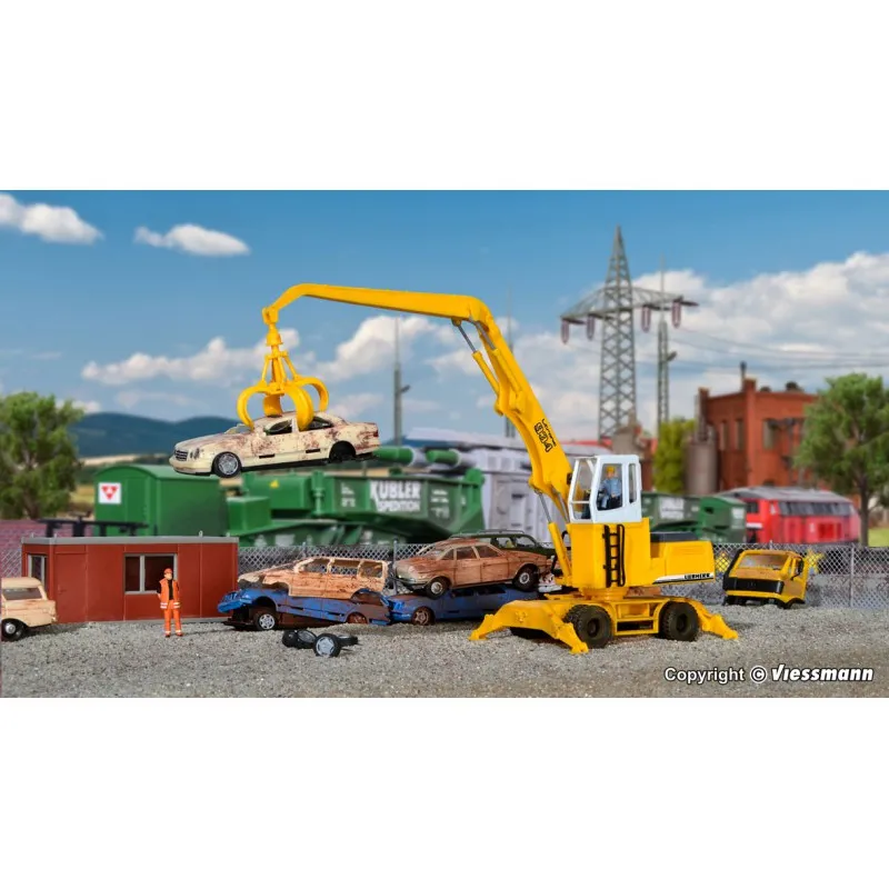 Grue avec grappin LIEBHERR 934. KIBRI 11282