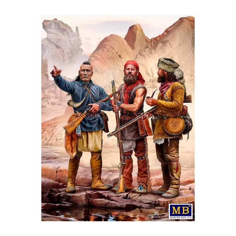 Guerres indiennes, Mohicans. MASTER BOX 35232