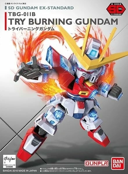 Gundam - sd gundam ex-standard try burning - model kit