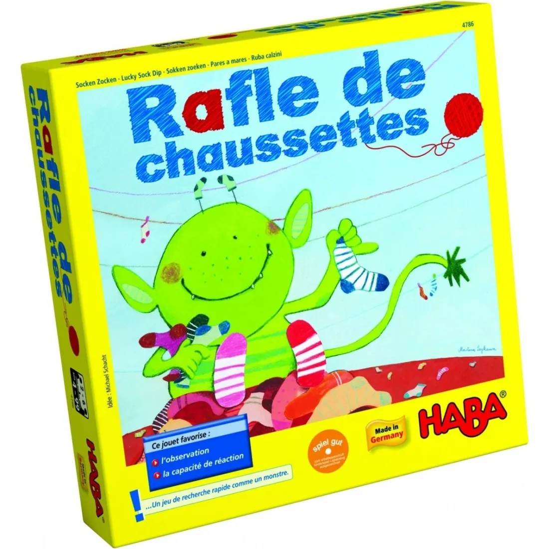 Jeu rafle de chaussettes
