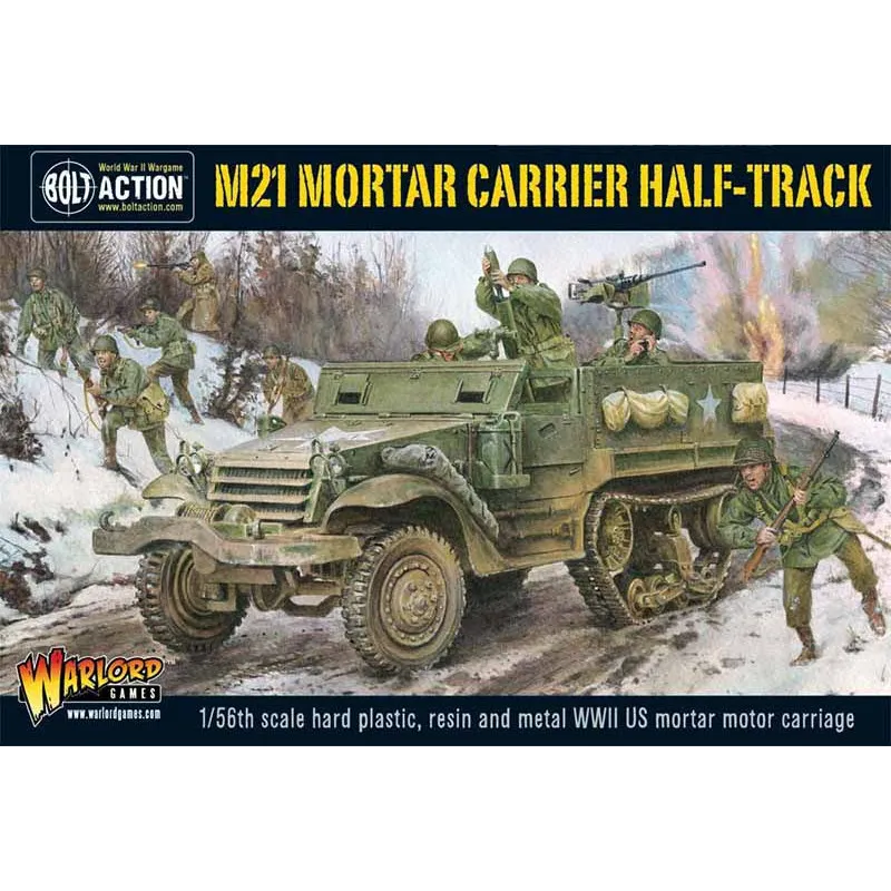 Half-track avec mortier M21. Bolt Action. WARLORD GAMES 402613002