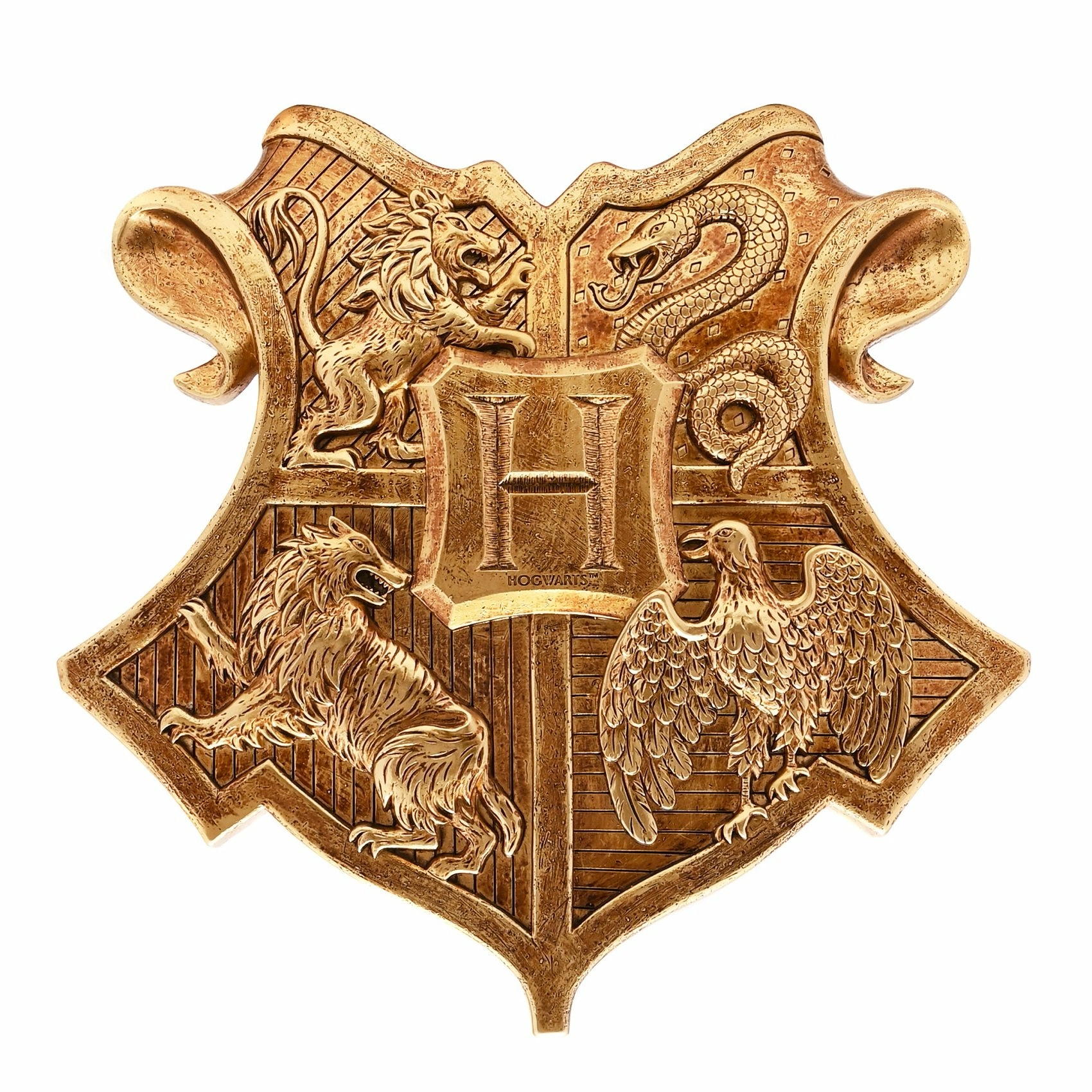 Harry potter - blason poudlard - décoration murale 40x40x3.5cm