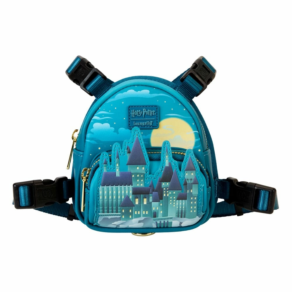 Harry potter by loungefly harnais pour chien mini backpack hogwarts small