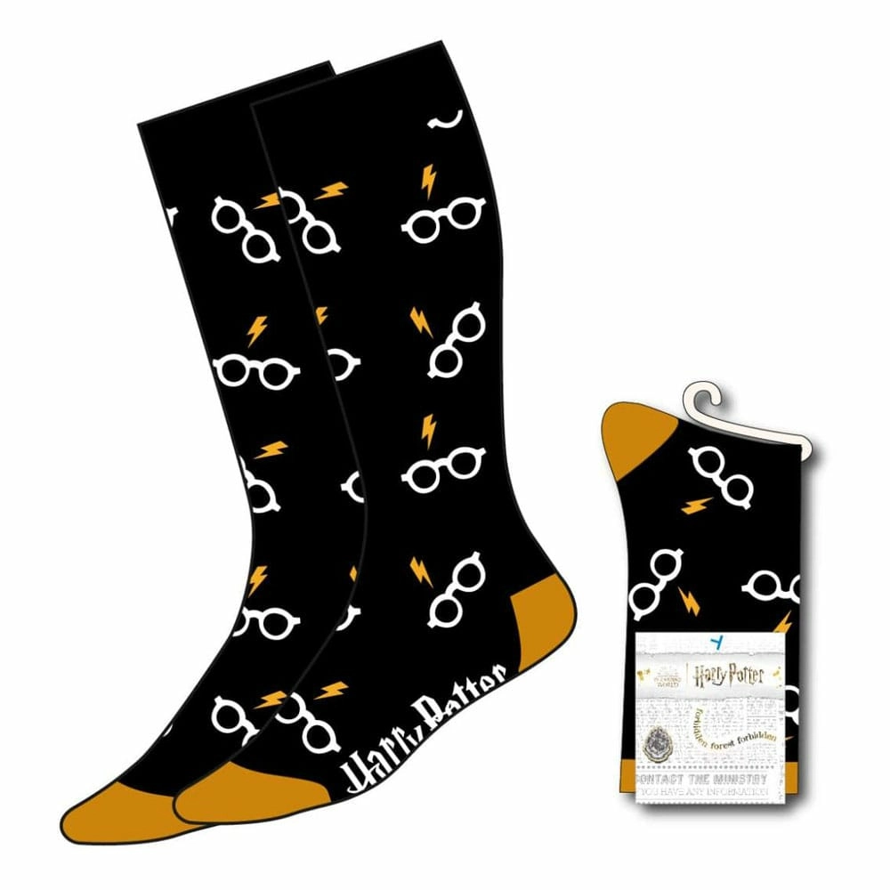 Harry potter chaussettes glasses & lightning 38-45