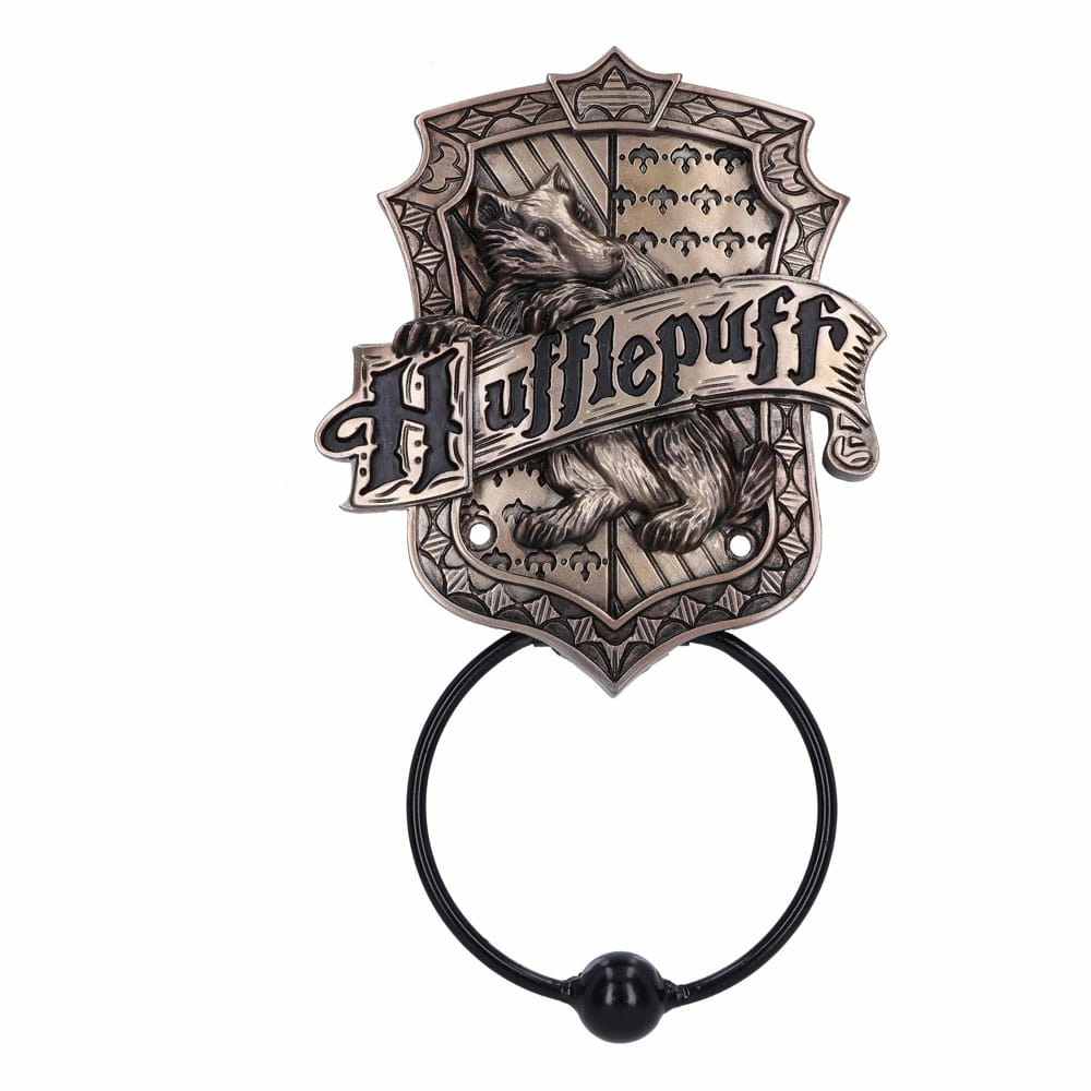 Harry potter heurtoir de porte hufflepuff 24 cm
