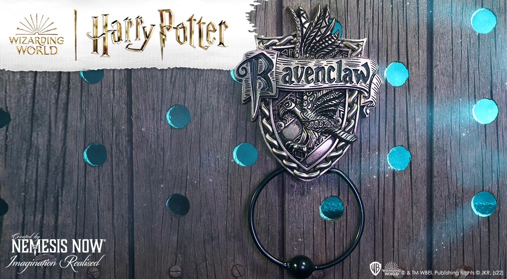 Harry potter heurtoir de porte ravenclaw 24 cm