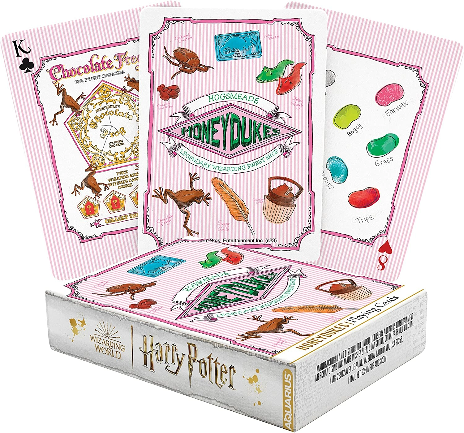 Harry potter - honeydukes - jeu de cartes