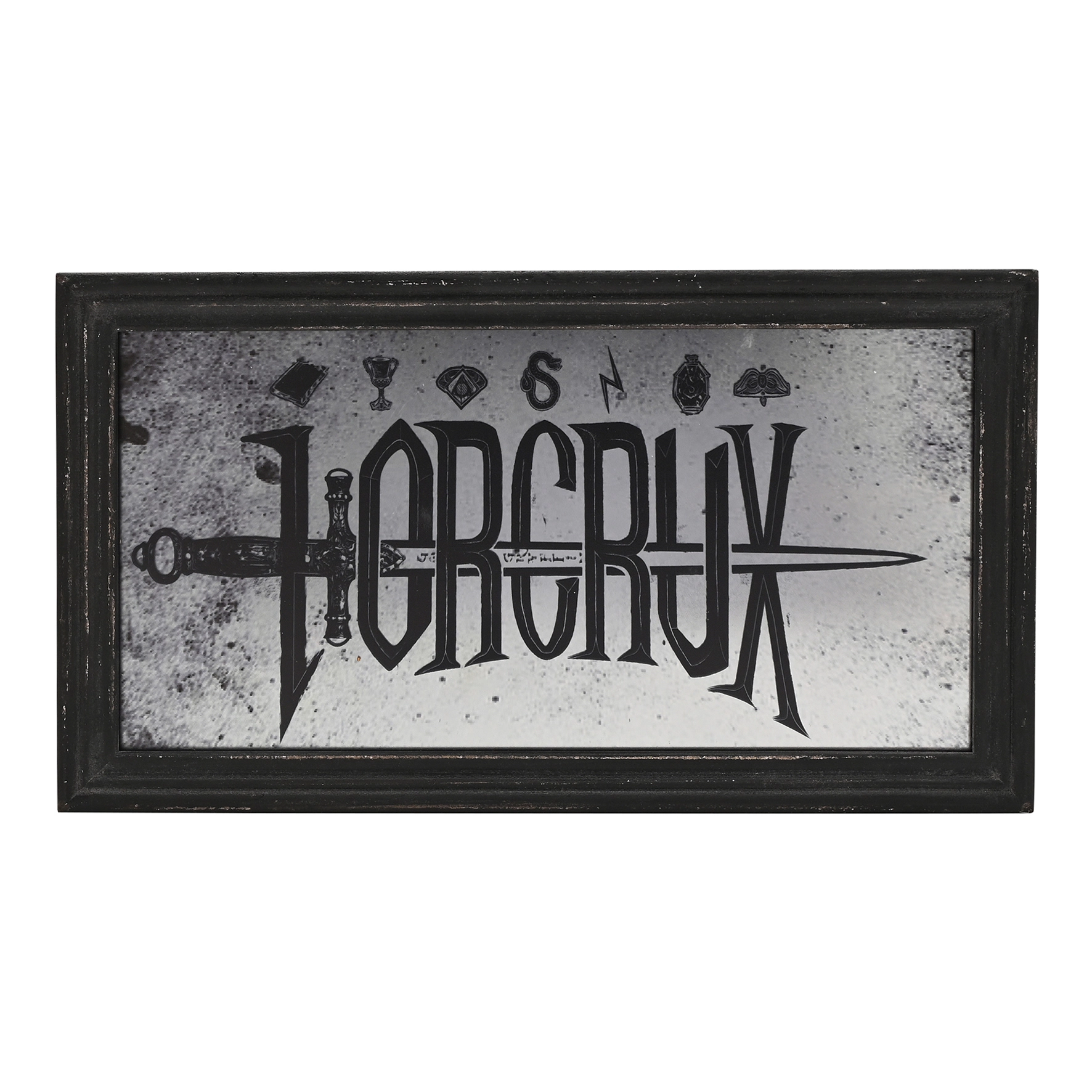 Harry potter - horcrux - plaque miroir décorative