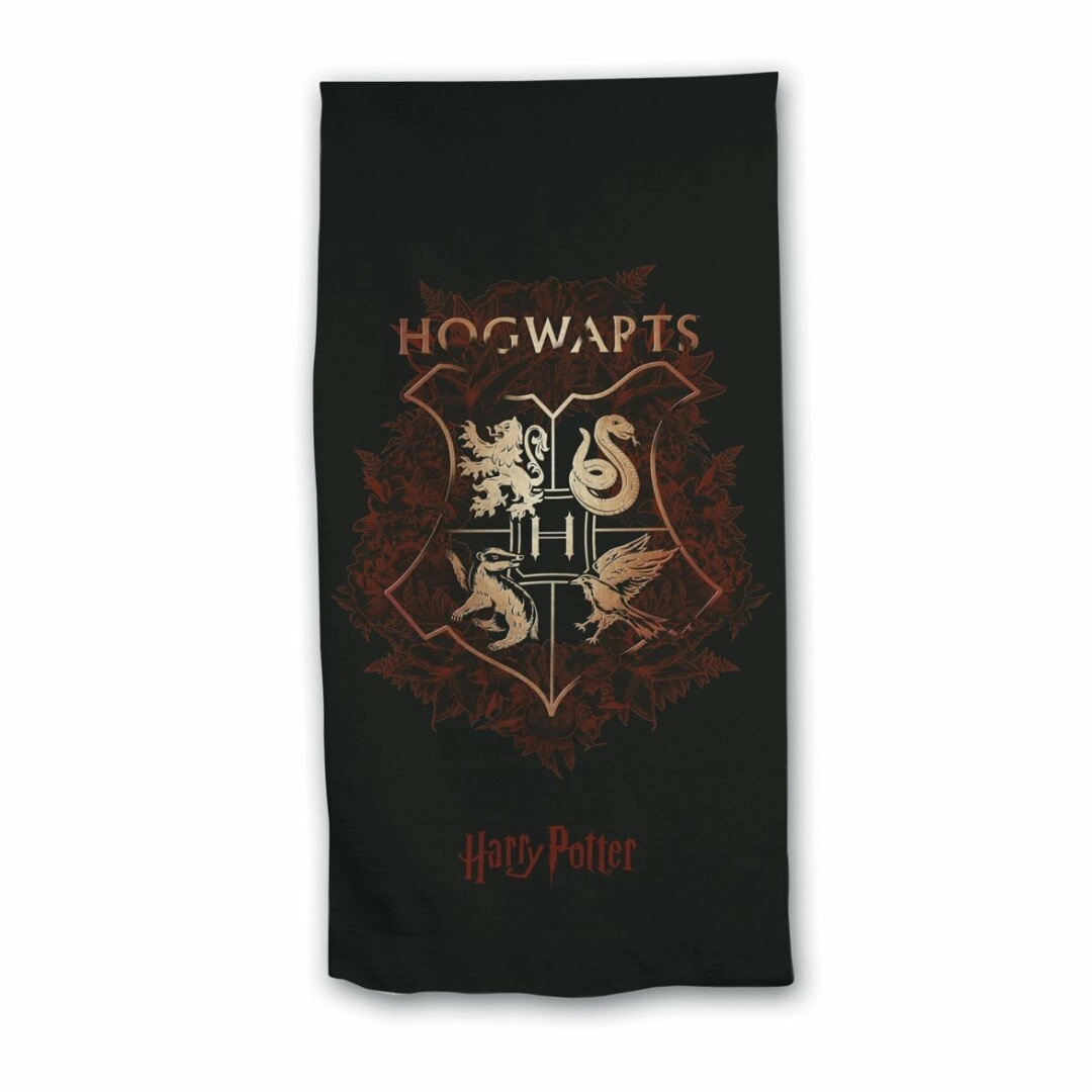 Harry potter - house - serviette de plage 100% microfibre 70x140cm