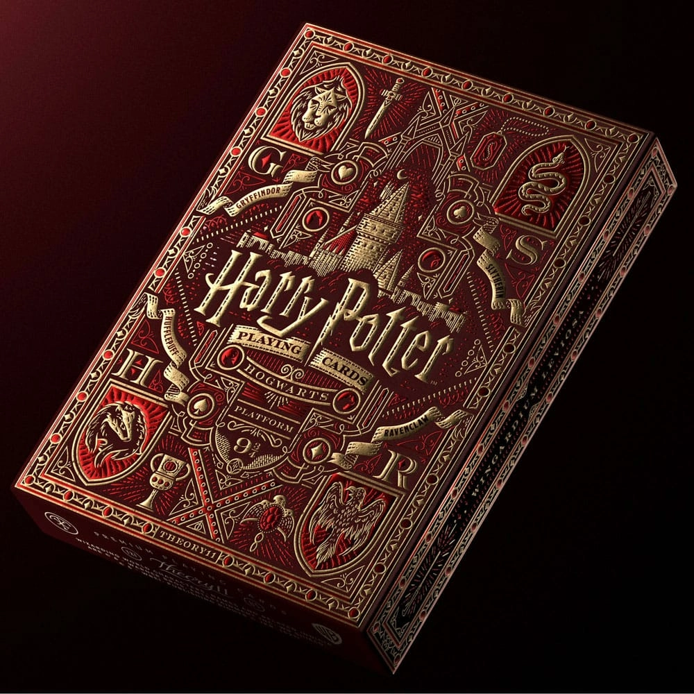 Harry potter jeu de cartes à jouer red version