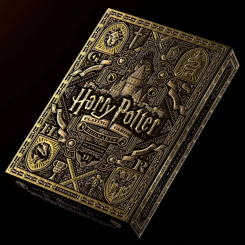 Harry potter jeu de cartes à jouer yellow version