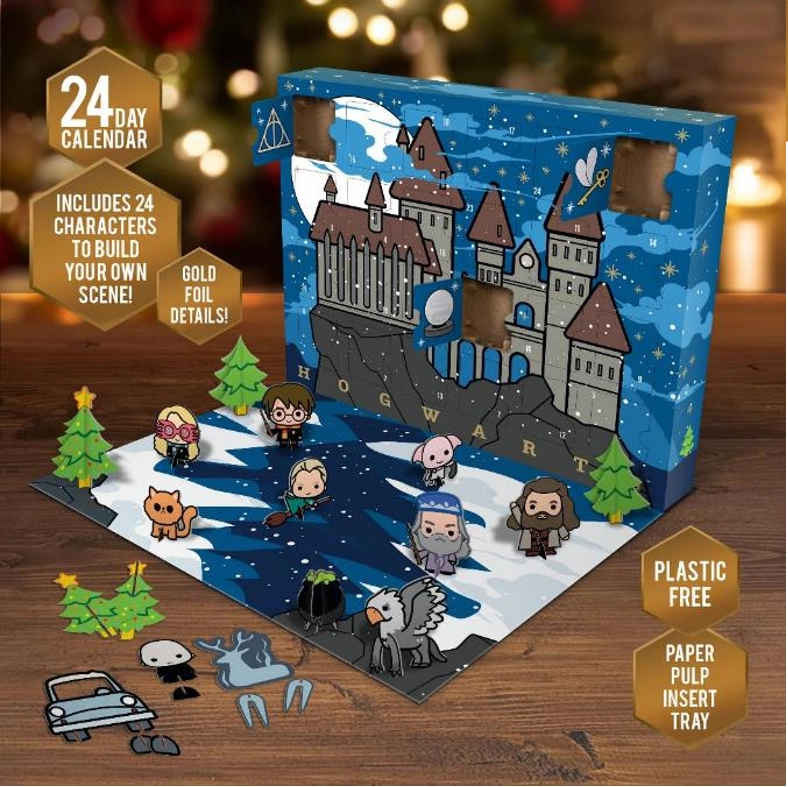 Harry potter - puzzle 3d - calendrier de l'avent