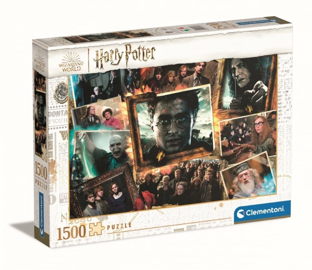 Harry potter - scènes - puzzle 1500p