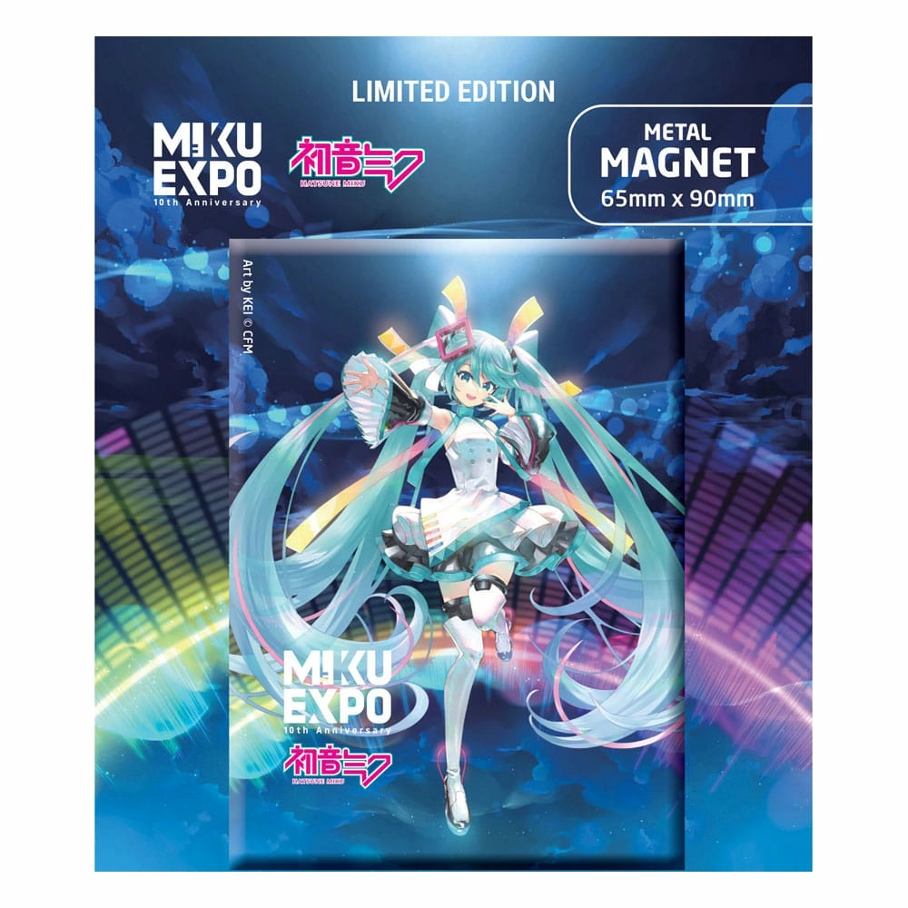 Hatsune miku aimant miku expo 10th anniversary art by kei ver. limited edition
