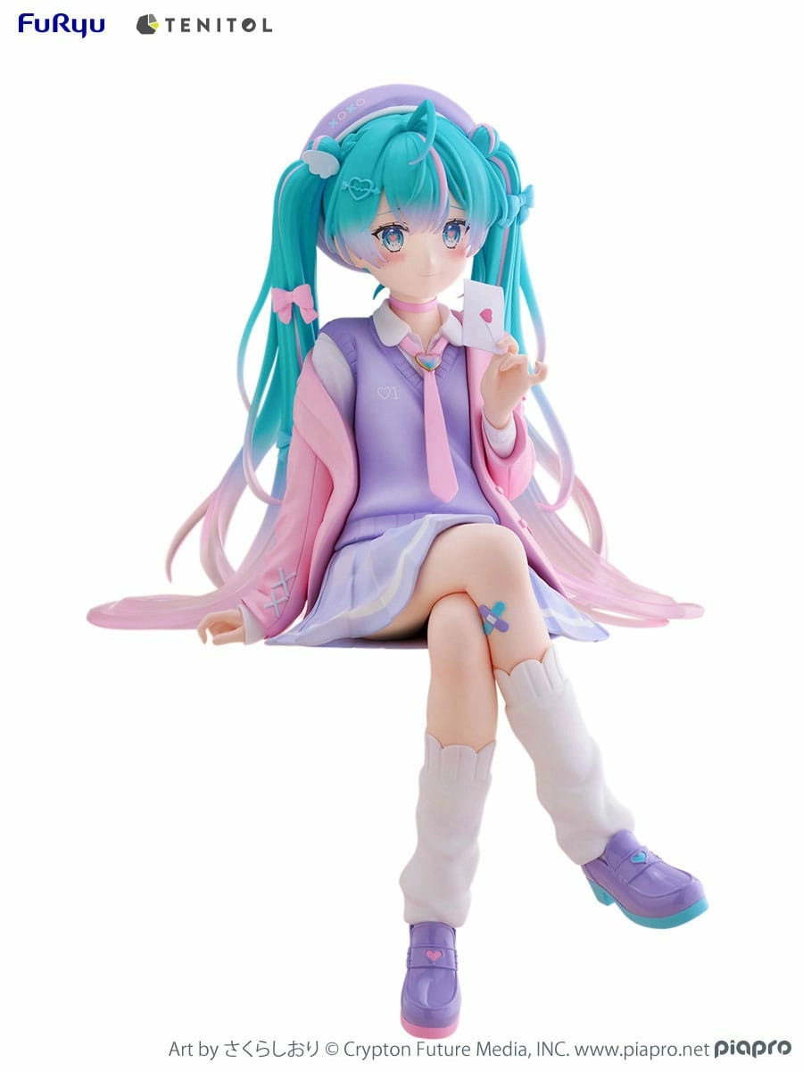 Hatsune miku statuette pvc tenitol noodle stopper love blazer 32 cm