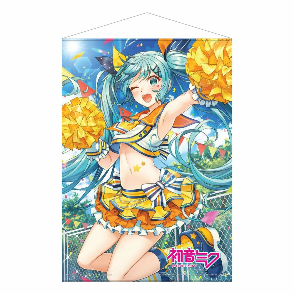 Hatsune miku wallscroll cheerleader (summer) 50 x 70 cm