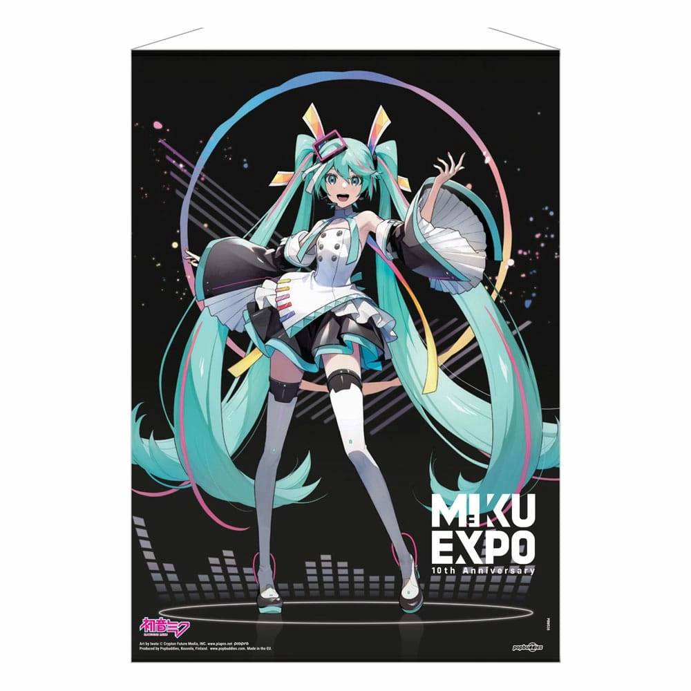 Hatsune miku wallscroll miku expo 10th anniversary limited edition 50 x 70 cm