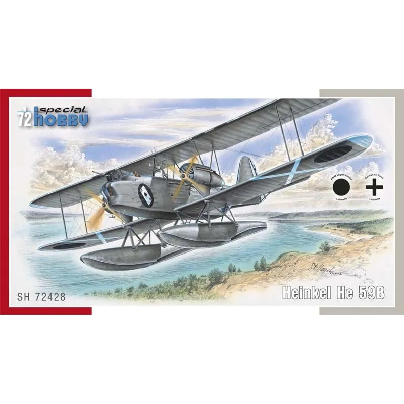 Heinkel He 59B. SPECIAL HOBBY SH72428