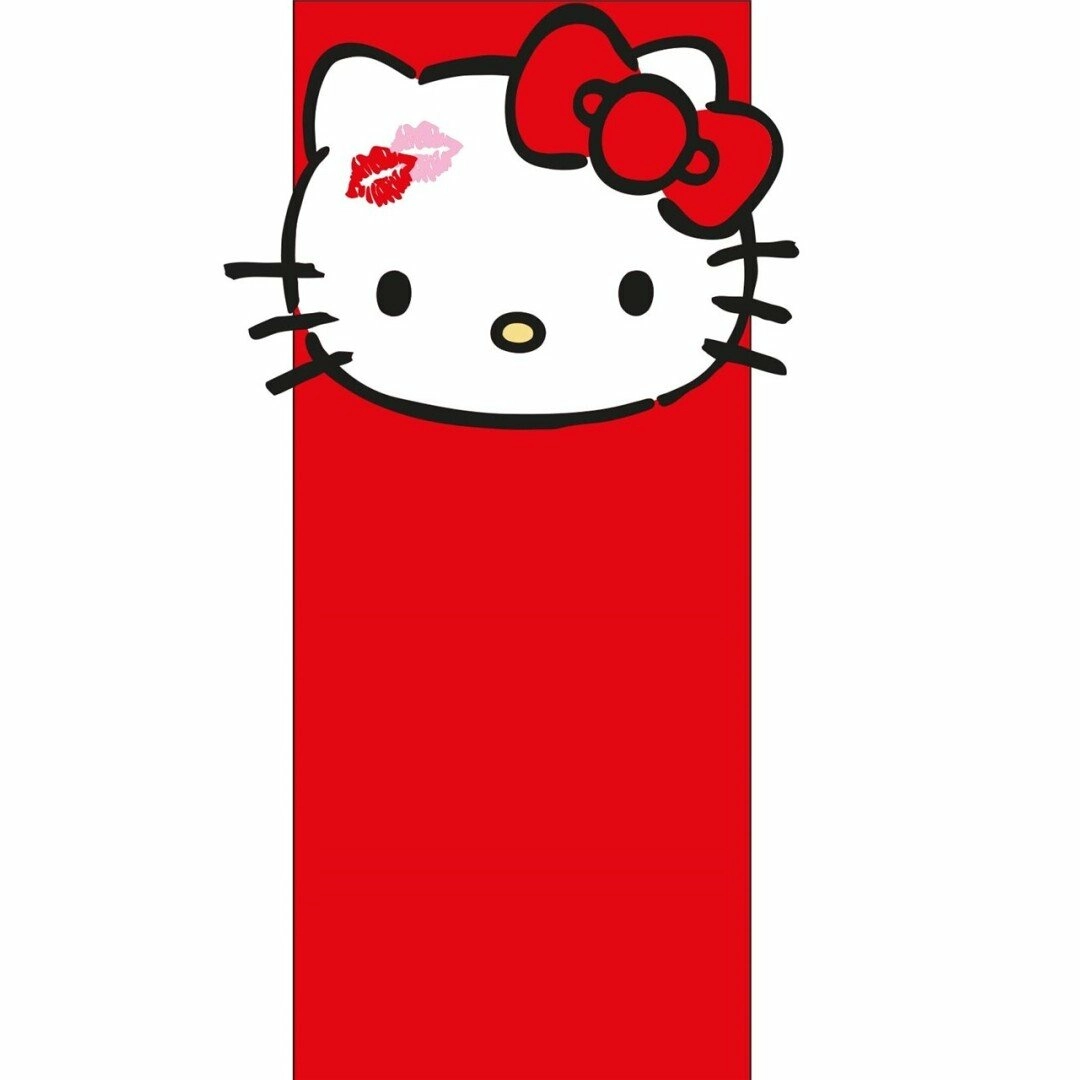 Hello kitty - coussin matelas 3d 58x137cm