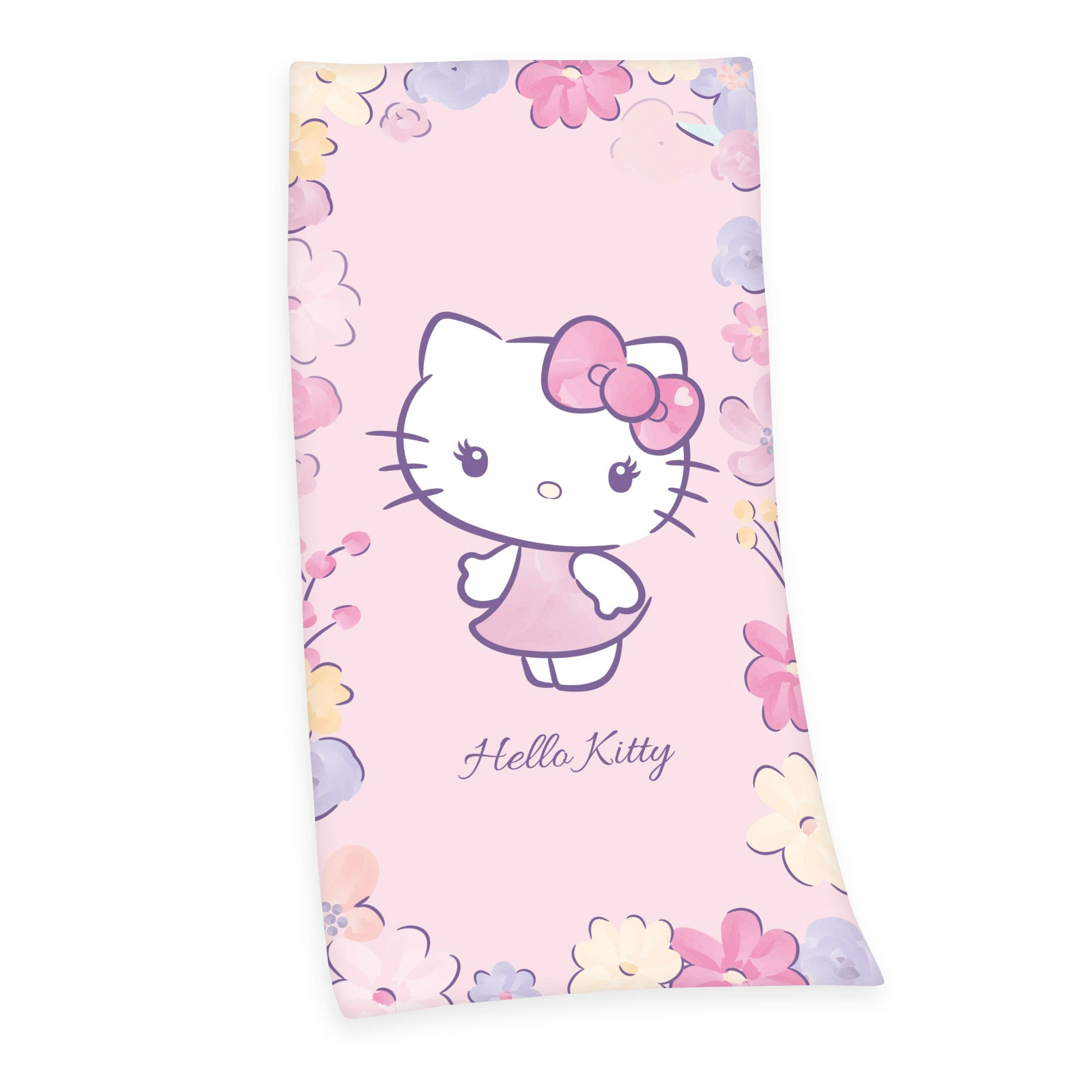 Hello kitty serviette de bain hello kitty 75 x 150 cm