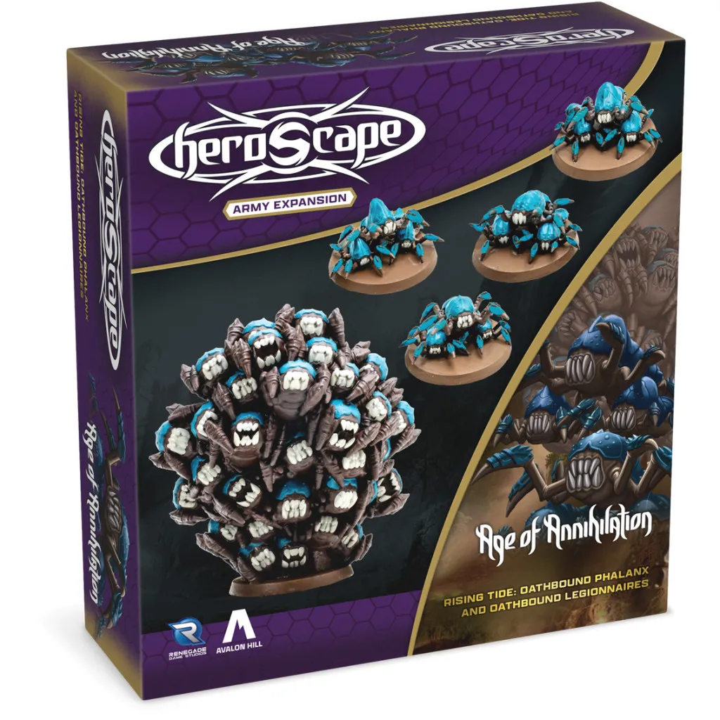 Heroscape: Rising Tide – Oathbound Phalanx & Oathbound Legionnaires Army Expansion