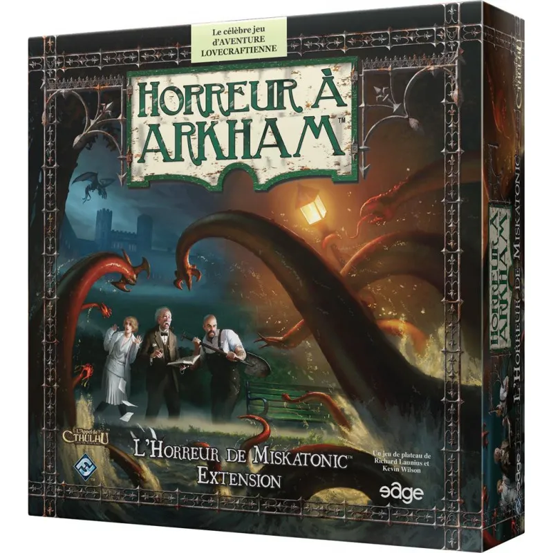 Horreur à Arkham V2 : L'Horreur de Miskatonic - Jeu de Plateau