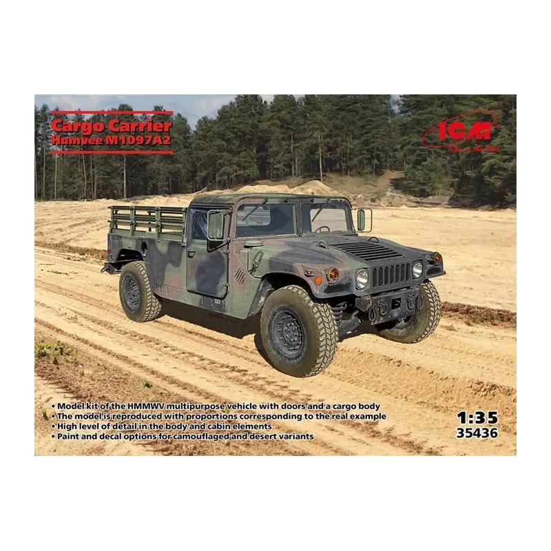 Humvee M1097A2. ICM 35436