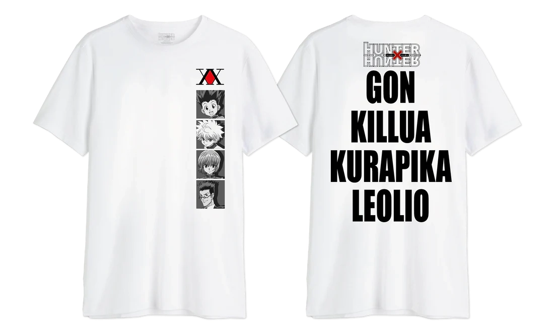 Hunter x hunter - gon killua kurapika ...-t-shirt oversize homme (xxl)