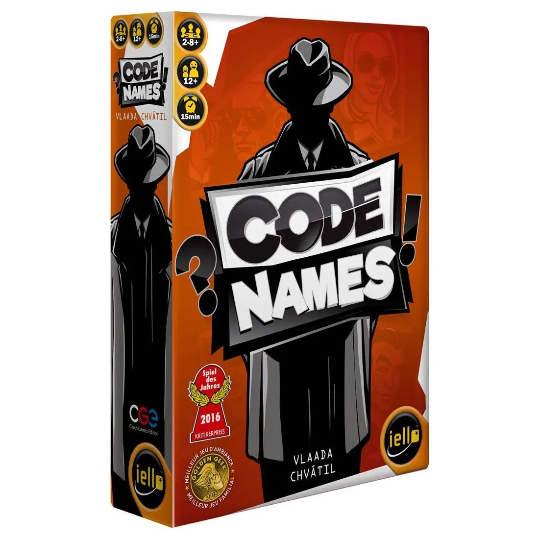 Codenames - Jeu de société d'ambiance et de devinettes - Iello