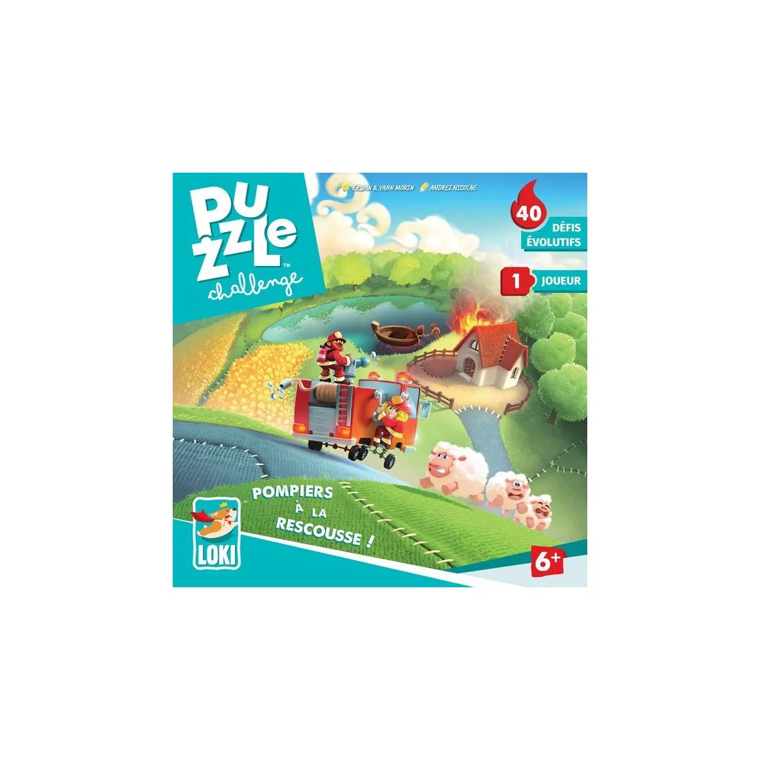 Puzzle Challenge Pompiers à la rescousse - Loki
