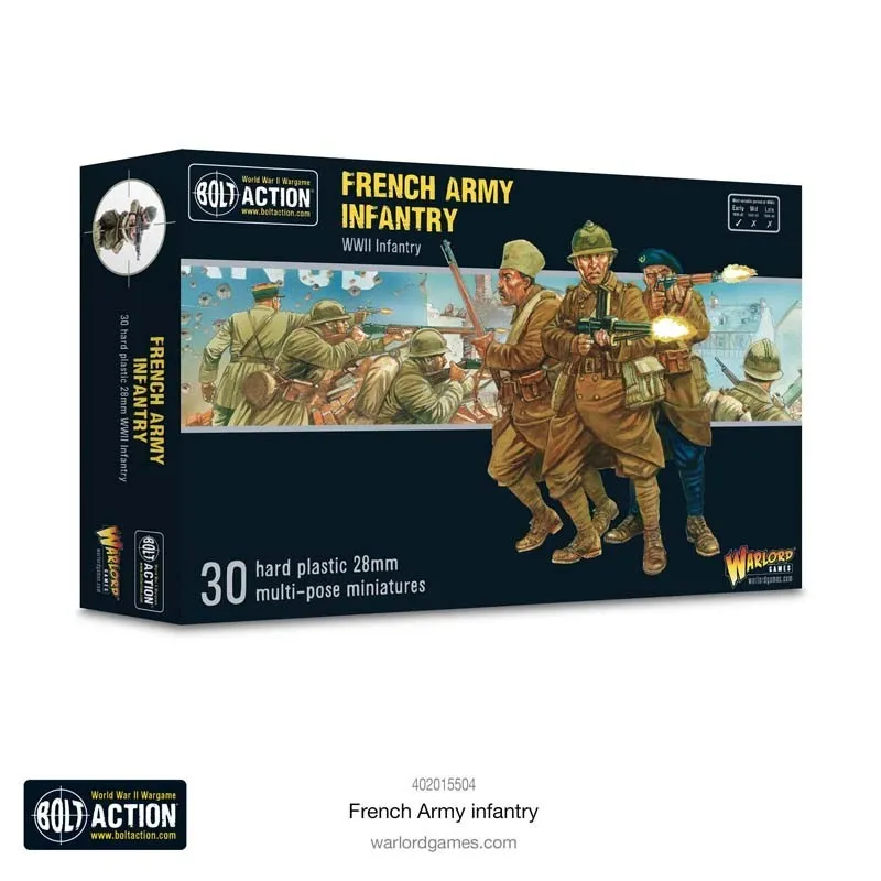 Infanterie de l’armée française. WARLORD GAMES 402015504