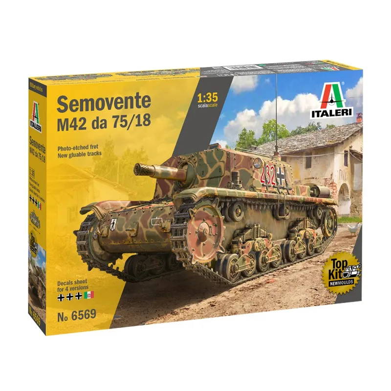 Semovente italien M42 da 75/18. ITALERI 6569