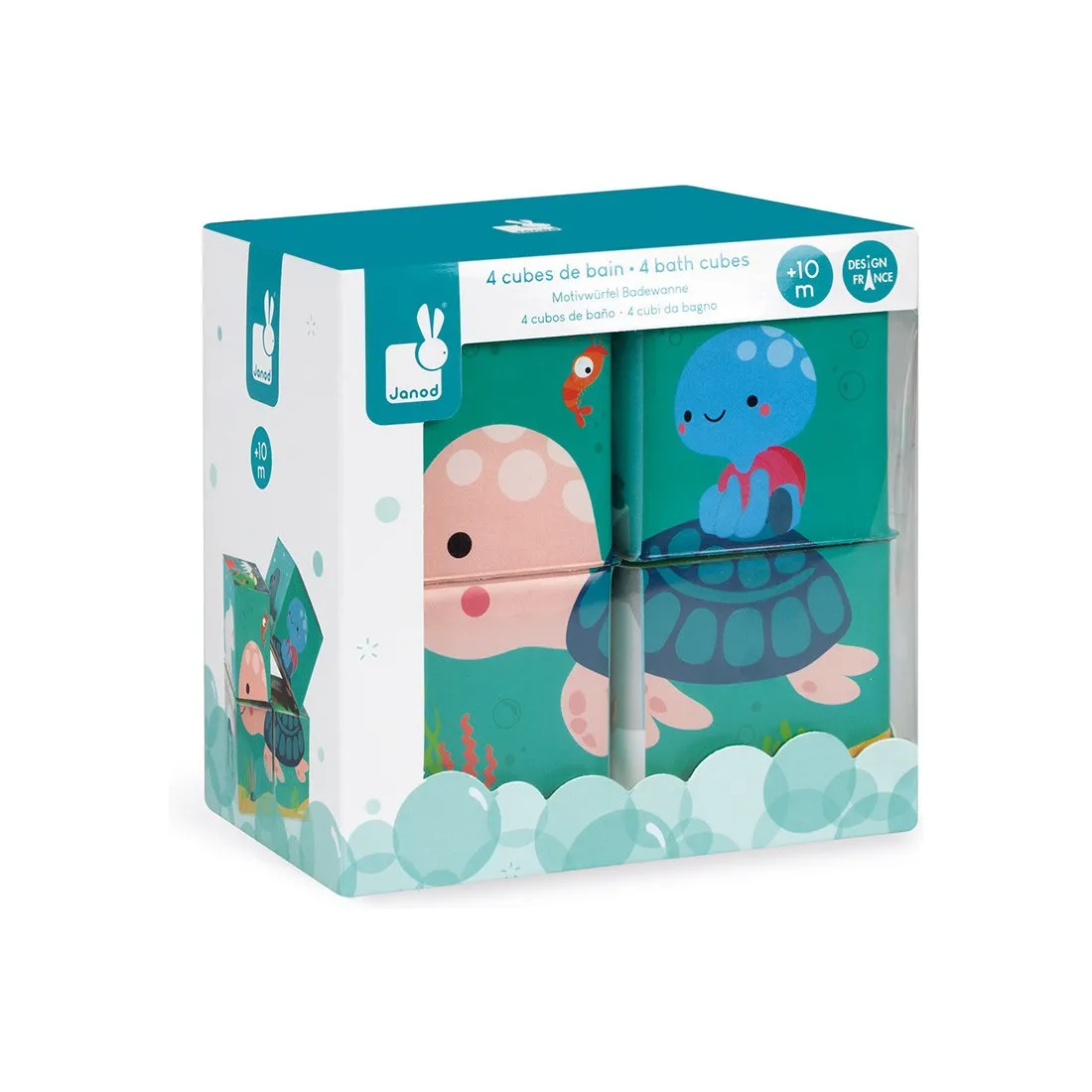 4 Cubes de Bain - Janod