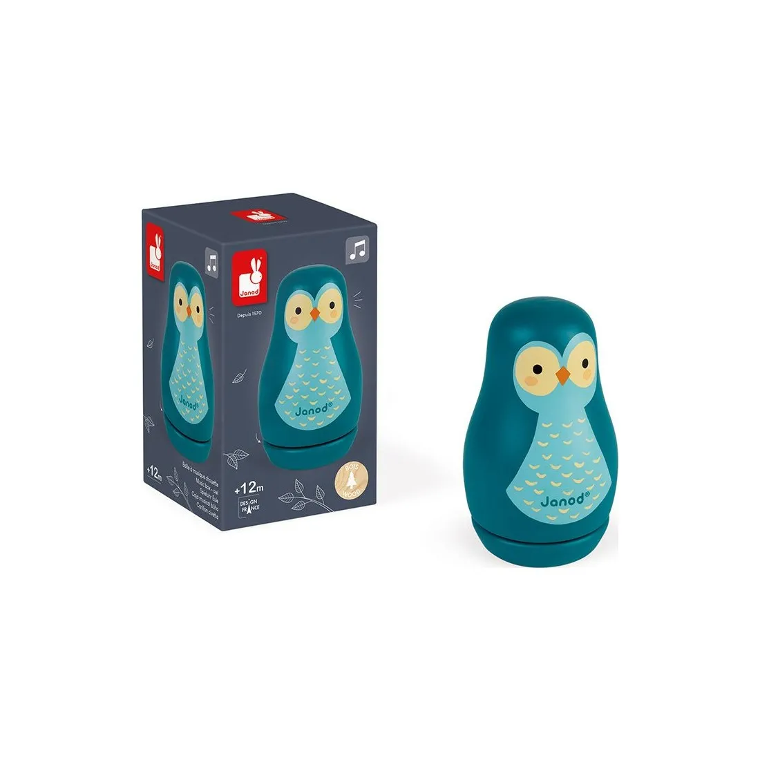 Boite à musique "Chouette" - Janod