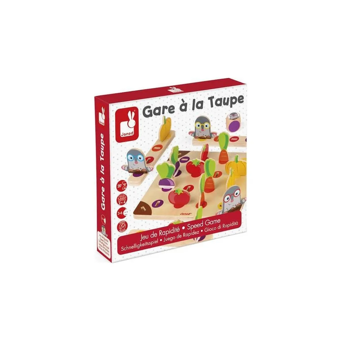 Jeu d'Association - Garden Panic Janod