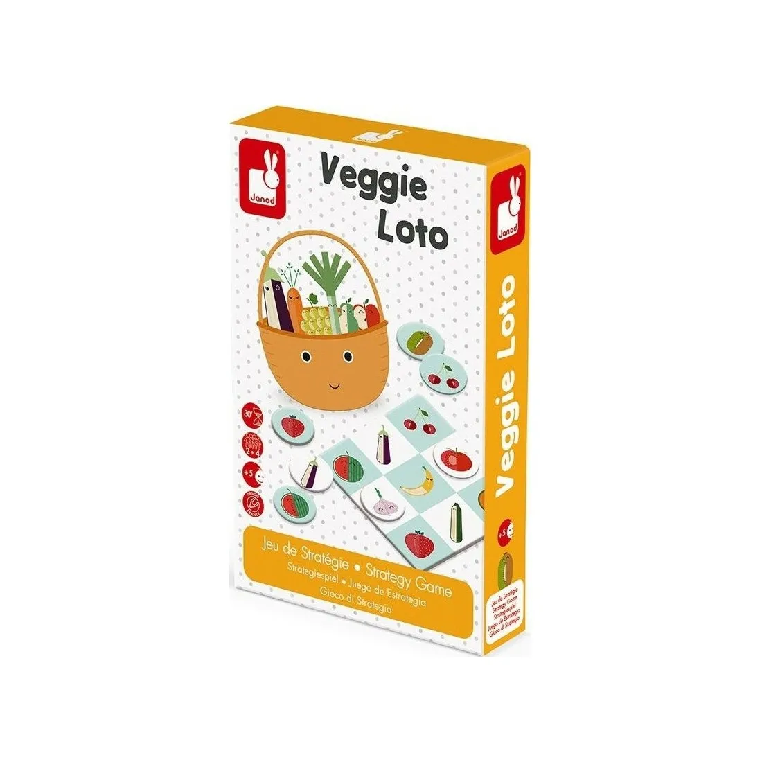 Jeu de Stratégie "Veggie Loto" - Janod