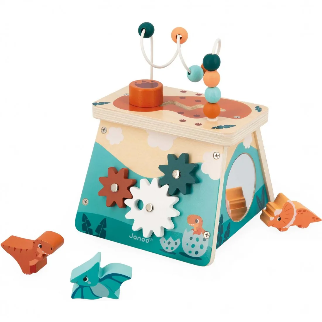 Volcan multi-activités Dino - Jouet d'éveil - Janod