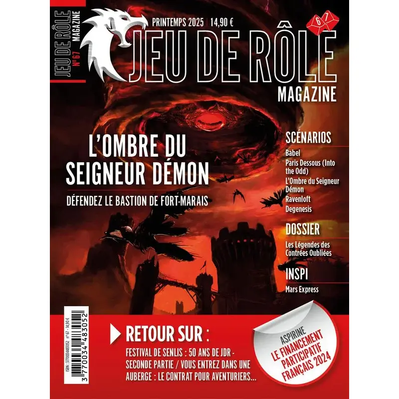 Jeu de Rôle Magazine N° 67