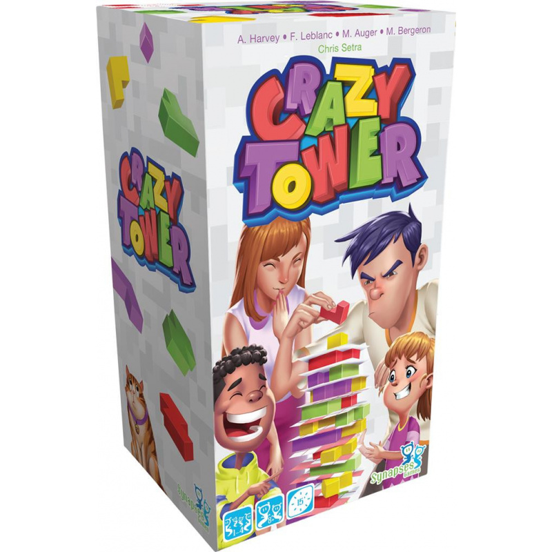 Jeu famille Crazy Tower