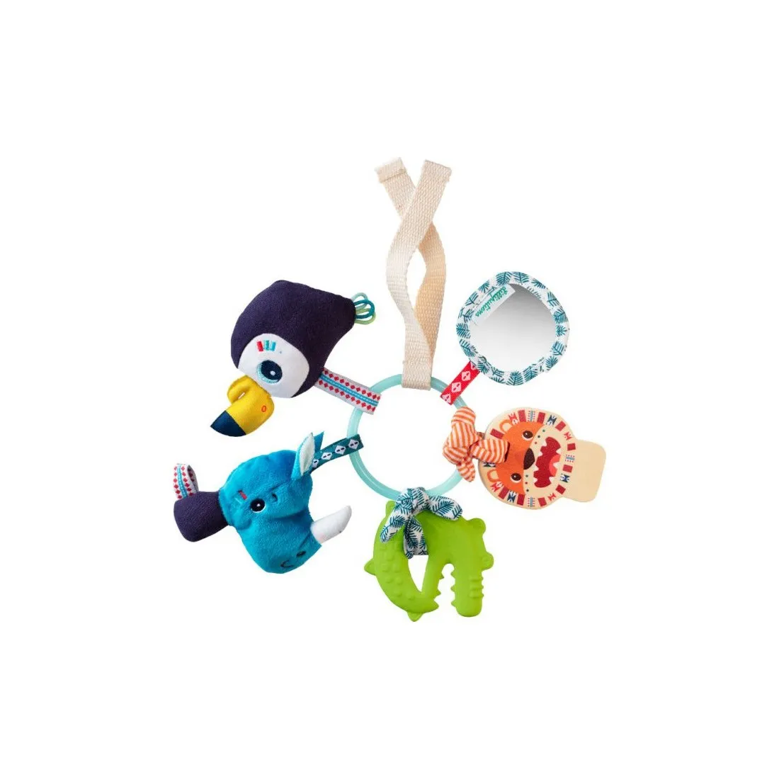 Trousseau de Clés Sensoriel - La Jungle Lilliputiens