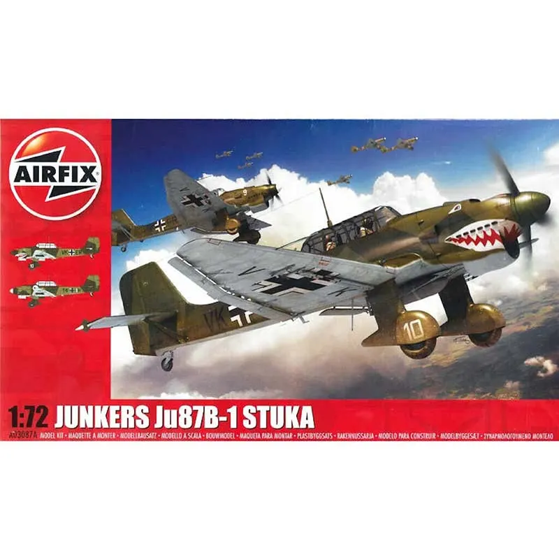 Junkers Ju87 B-1 Stuka. AIRFIX A03087A