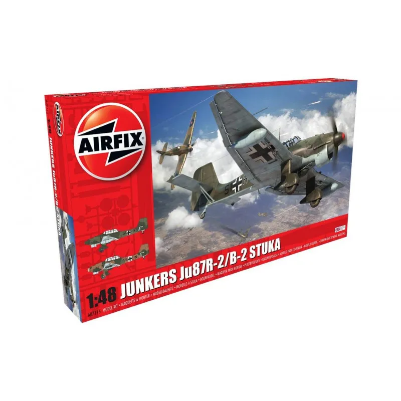 Junkers Ju87B-2/R-2 Stuka. AIRFIX A07115